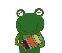 Happy Frog MORIAGERO sticker #5508372