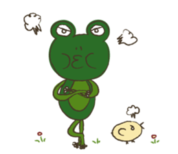Happy Frog MORIAGERO sticker #5508376