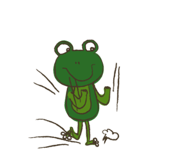 Happy Frog MORIAGERO sticker #5508377