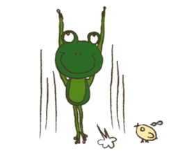 Happy Frog MORIAGERO sticker #5508381