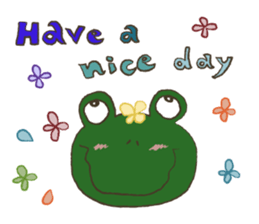 Happy Frog MORIAGERO sticker #5508384