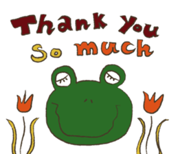 Happy Frog MORIAGERO sticker #5508385