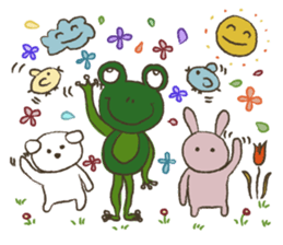 Happy Frog MORIAGERO sticker #5508387