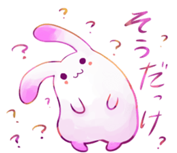 the irresponsible rabbit sticker #5508757