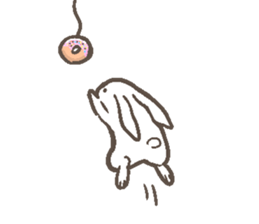 Rabbity animal sticker #5509353