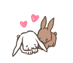 Rabbity animal sticker #5509361
