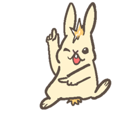Rabbity animal sticker #5509364