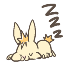 Rabbity animal sticker #5509365