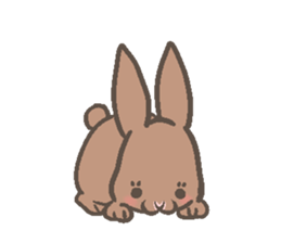 Rabbity animal sticker #5509367