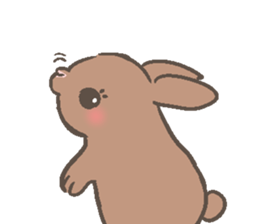 Rabbity animal sticker #5509369