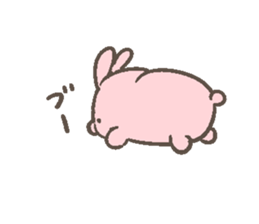 Rabbity animal sticker #5509370