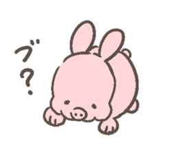 Rabbity animal sticker #5509371