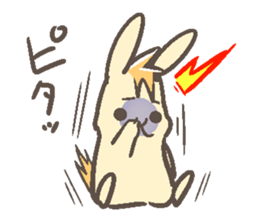 Rabbity animal sticker #5509374