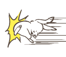 Rabbity animal sticker #5509379