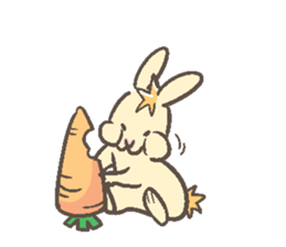 Rabbity animal sticker #5509384