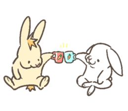 Rabbity animal sticker #5509385