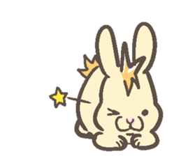 Rabbity animal sticker #5509387