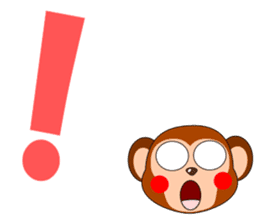 Always cheerful monkey brothers sticker #5509563