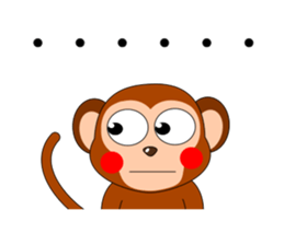 Always cheerful monkey brothers sticker #5509569