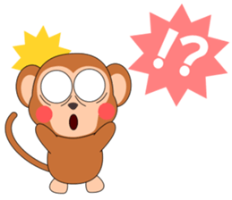 Always cheerful monkey brothers sticker #5509584