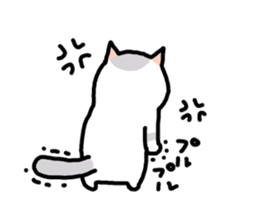 mugineko.I am cat. sticker #5509635