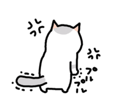 mugineko.I am cat. sticker #5509635