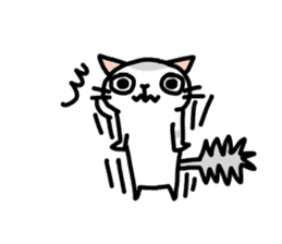 mugineko.I am cat. sticker #5509649