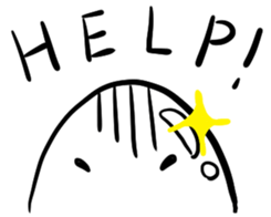 A shining boiled egg sticker #5509774