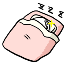 A shining boiled egg sticker #5509786