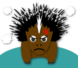 Talkative creature sticker #5510606