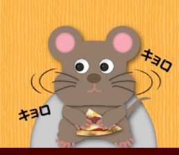 Talkative creature sticker #5510624