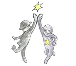 JARI's OJISAN -star- sticker #5510632