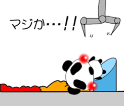 Red cheeks Series Panda sticker #5510829