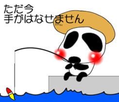 Red cheeks Series Panda sticker #5510835