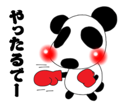 Red cheeks Series Panda sticker #5510841