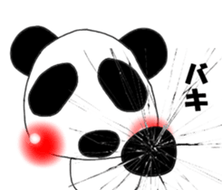 Red cheeks Series Panda sticker #5510860