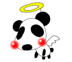 Red cheeks Series Panda sticker #5510866