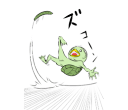 Daily life of kappa sticker #5510927