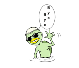 Daily life of kappa sticker #5510937