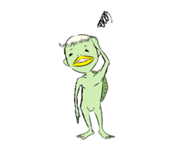 Daily life of kappa sticker #5510940