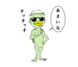 Daily life of kappa sticker #5510941