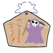 a votive tablets of a horse. sticker #5511178