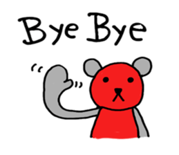 Mr.RedBear's daily conversation sticker #5511316