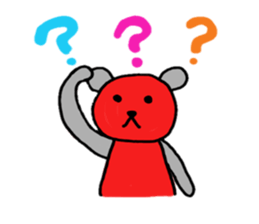 Mr.RedBear's daily conversation sticker #5511317