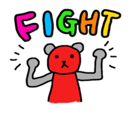 Mr.RedBear's daily conversation sticker #5511329