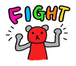 Mr.RedBear's daily conversation sticker #5511329