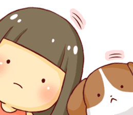 Ichimatsu chan & Love chan sticker #5511533