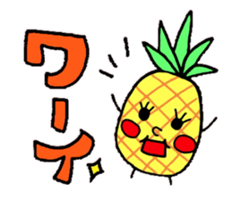 pineapple x sticker #5511749