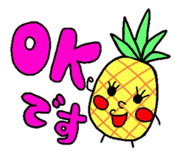 pineapple x sticker #5511757