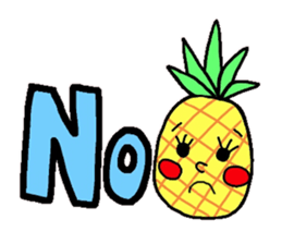 pineapple x sticker #5511759